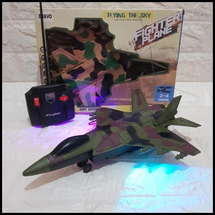 Mainan RC Pesawat Jet Tempur - Mainan Remote Control Pesawat Jet