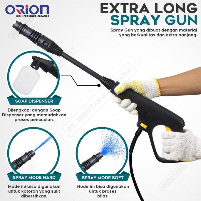 Alat Steam Cuci Motor & Mobil Jet Cleaner - Orion Superjet100E