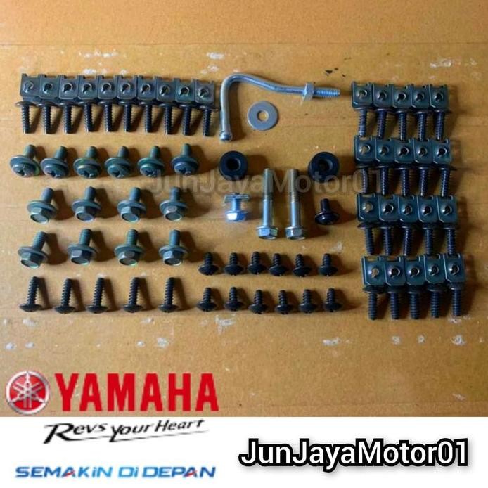Baut Lengkap Fullset Body Bodi Yamaha Vega Force