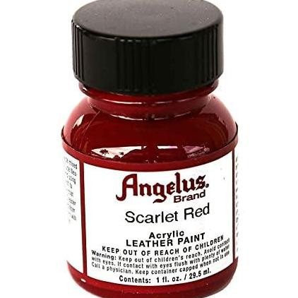 

Angelus Scarlet Red Acrylic Leather Paint Cat Bahan Kulit Merah 1Oz