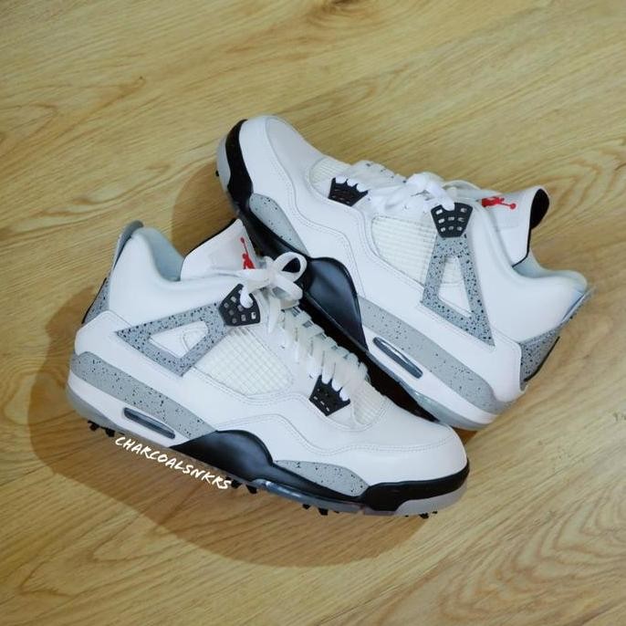 Air Jordan 4 Golf "White Cement" Cu9981-100