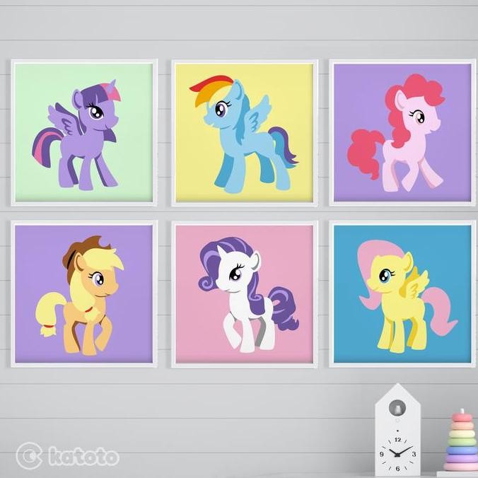 

Paint By Numbers My Little Pony Unicorn Series Kuda Paket Melukis