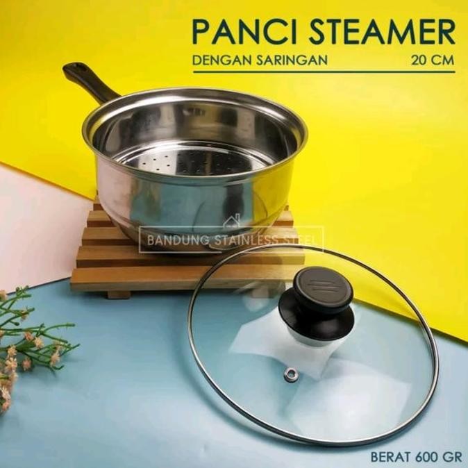 Milk Pot Steamer/ Panci Susu Steamer/Panci Gagang Serbaguna