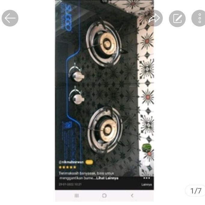 Burner Penganti Kompor Tanam Suggo Sg 208 - Sparepart Kompor Suggo