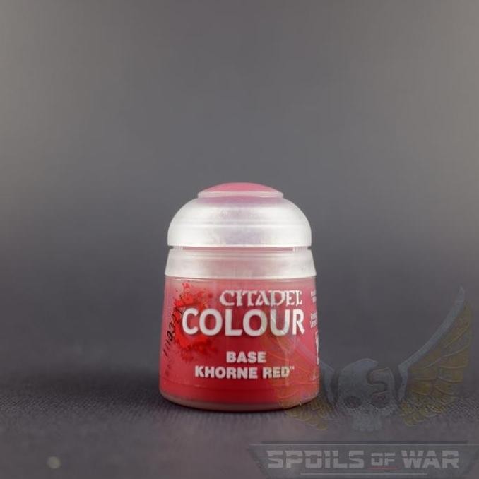 

Citadel Paint - Base - Khorne Red