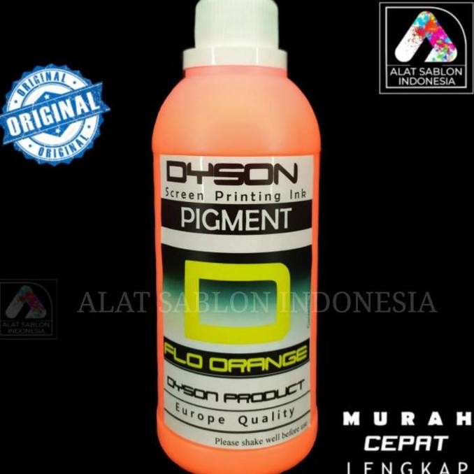

Biang Warna Sablon Orange Stabilo Pigmen Flo Orange Dyson 500Gr