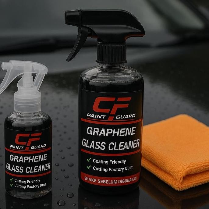 Graphene Glass Cleaner Super Hydrophobic ( Pembersih Kaca)