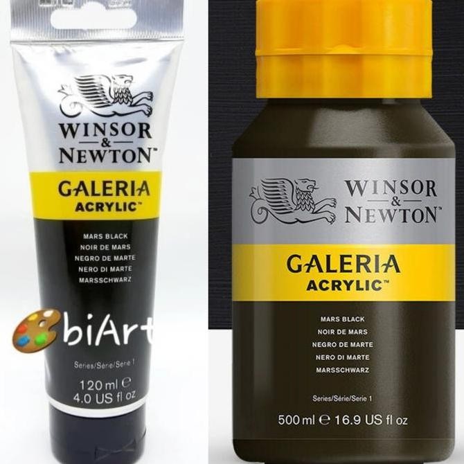 

Cat Akrilik Galeria Acrylic Colour 120 Ml Mars Black Winsor & Newton