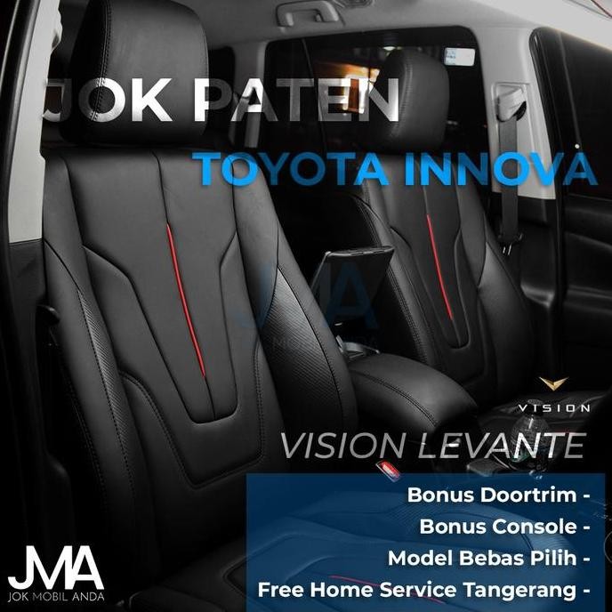 Jok Paten Kulit Mobil Kijang Innova Vision Levante Termurah