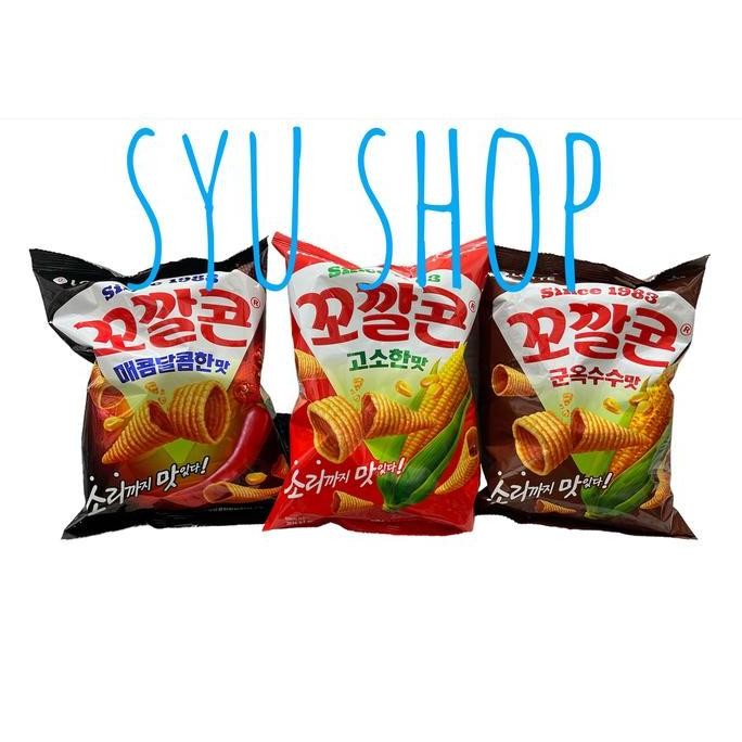 

JB Lotte kokkal kokal corn snack cone original grilled sweet spicy 67gr None