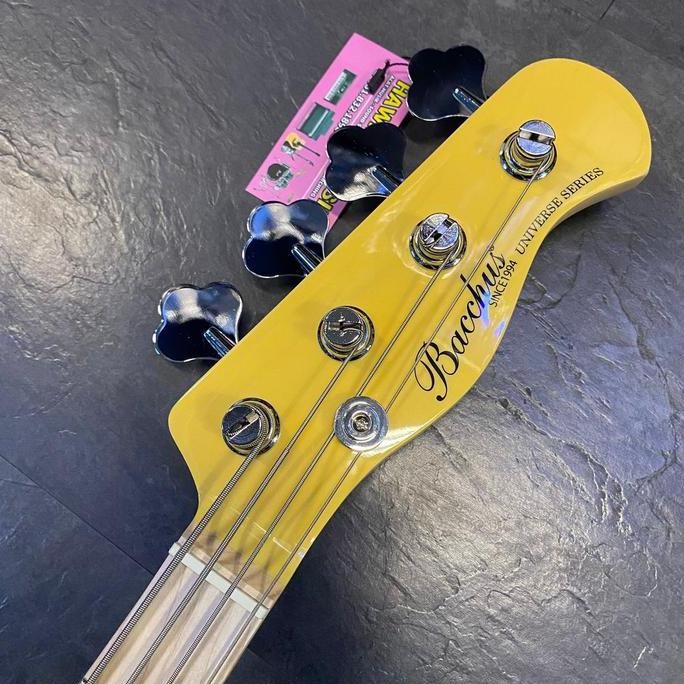 Guitar Bass Electric Gitar Bass Bacchus Btb Pj/M Bbd Mh Butter Blonde