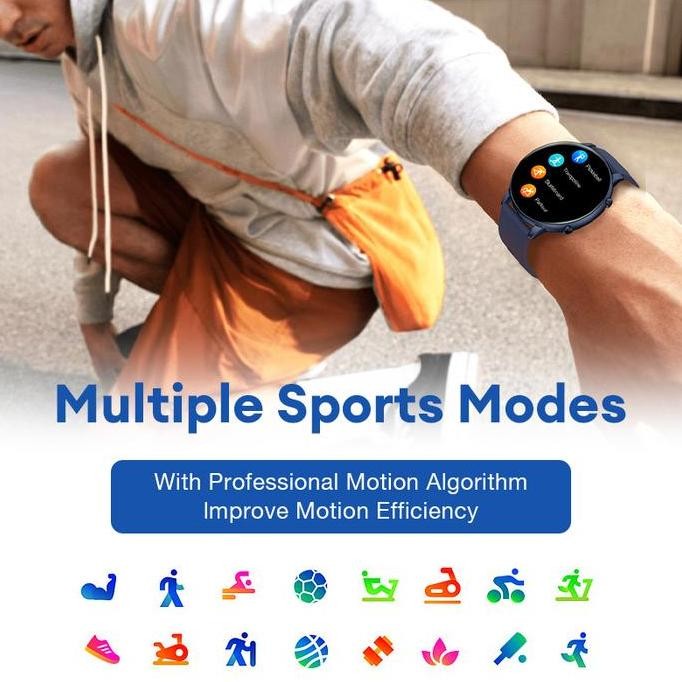 Baru Aolon Huafit Gtr Amoled Smartwatch Always On Bluetooth Call Ip67 Jam Pria Wanita