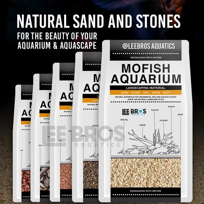 Pasir Aquascape Batu Aquascape / Pasir Halus Aquarium