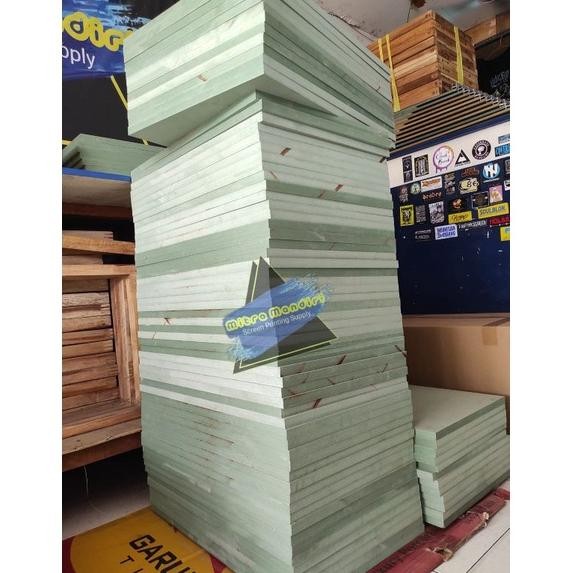 PAPAN MDF HIJAU | Papan Sablon Nugi