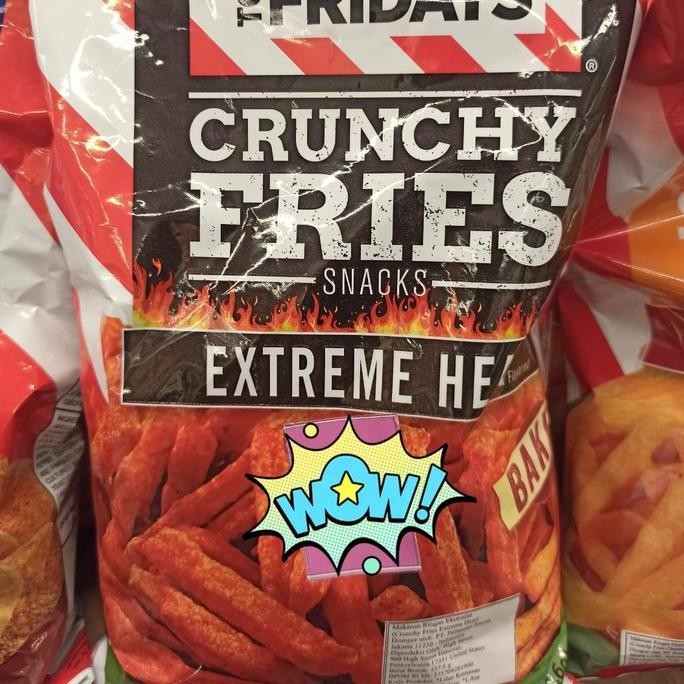 

JB tgi fridays crunchy fries extreme heat 127,6gr None