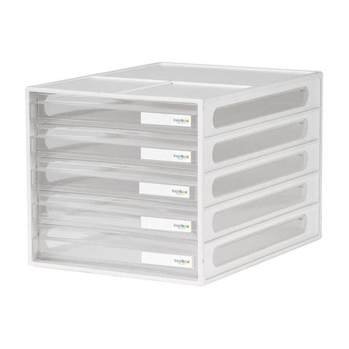

Dd-1205 Livinbox Desk File Organizer / Rak Kertas 5 Laci
