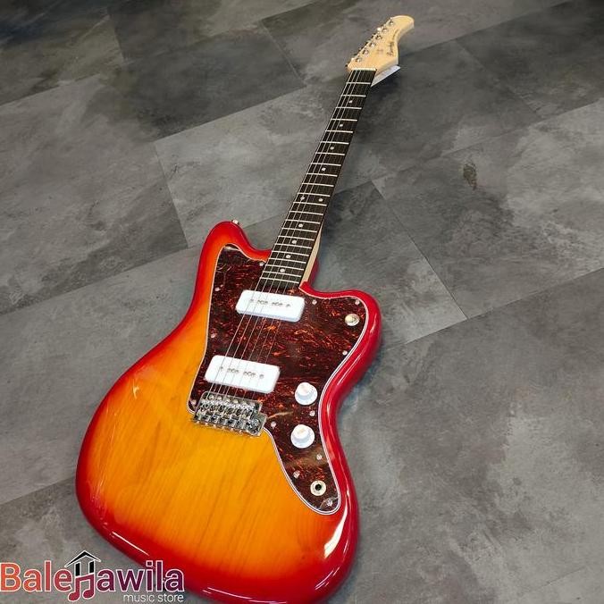 Gitar Elektrik Gitar Bacchus Bjm1R Cs Cherry Sunburst Ori
