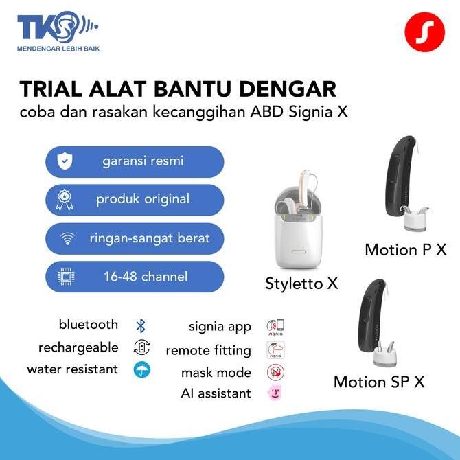 Terlaris Trial Alat Bantu Dengar Signia