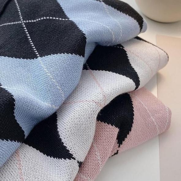 Top Rajut Lengan Panjang ROSE Baju Cantik Knitwear Atasan Sweater  Wanita  Crop Cardigan Outer Kardi