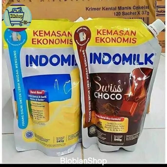 

INDOMILK Susu Kental Manis SKM Pouch 545 gram LN