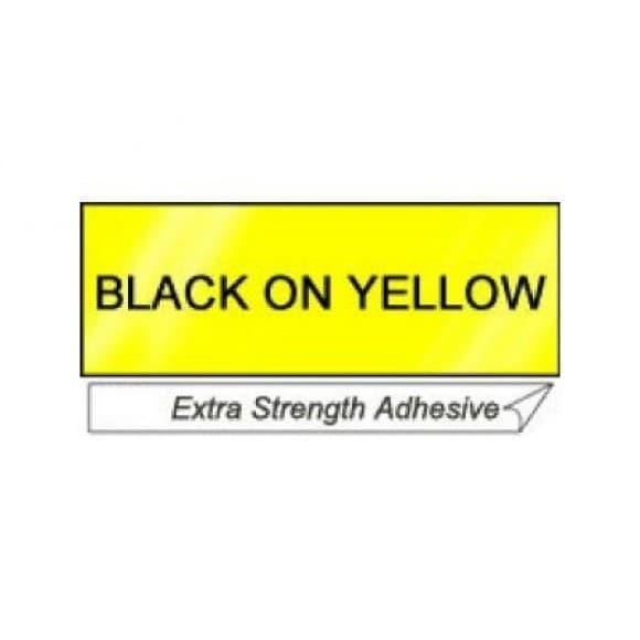 

Brother Label Tape Tze-S661 36Mm Black On Yellow / Tze S661 (Strong) Original Dan Terpercaya