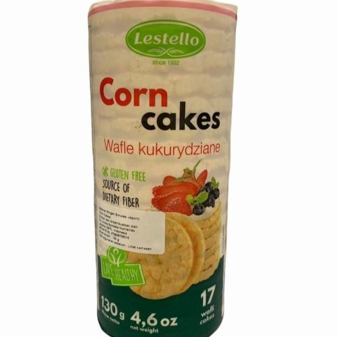 

JB lestello corn cakes cake gluten free 130gr Snack jagung None