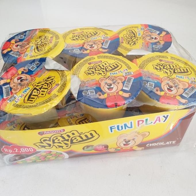 

JB Nyam Nyam Coklat Fun Play 11 Gram 1 Box None