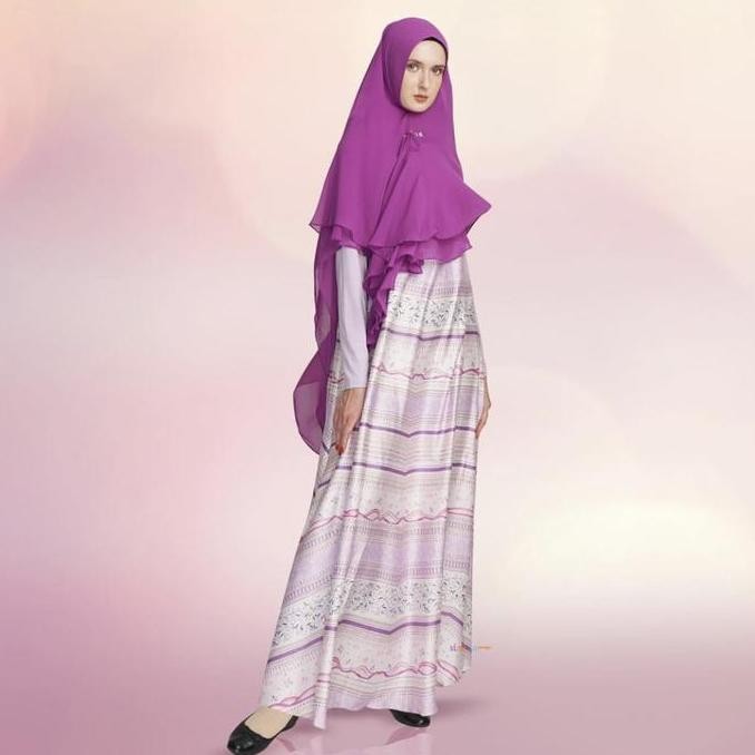 GAMIS DRESS KHIMAR SISESA ORI DIAMOND SERIES SHUKRIYA SET NEW