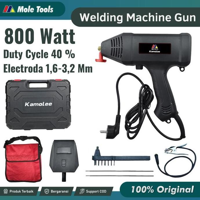 SALE MESIN LAS LISTRIK GENGGAM - PORTABEL WELDING MACHINE  - MESIN LAS PORTABEL GENGGAM KAMOLEE,MESI