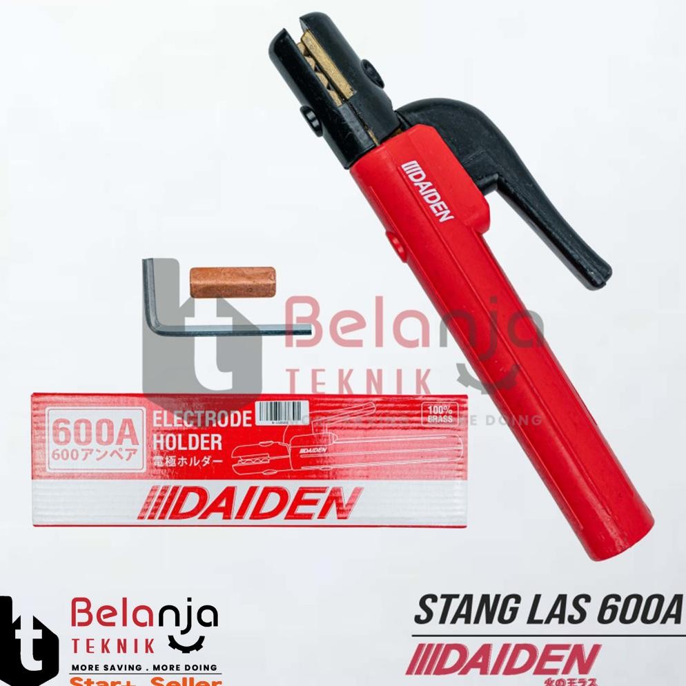 Terlaris Daiden Stang Las Listrik 600A Stang Las Electrode Holder 600 Ampere