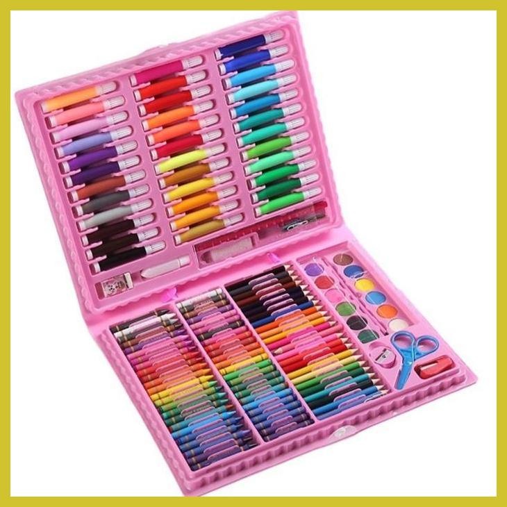 

(VIRAL PRODUK) CRAYON 150 / CRAYON PENSIL WARNA ART SET PENSIL WARNA CRAYON GOOD QUALITY