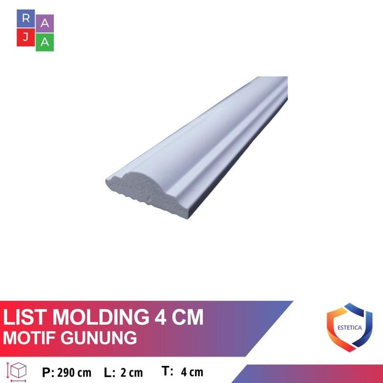 Wall Moulding List Dinding Profile PVC Moulding Molding Anti Air Rayap Nugi