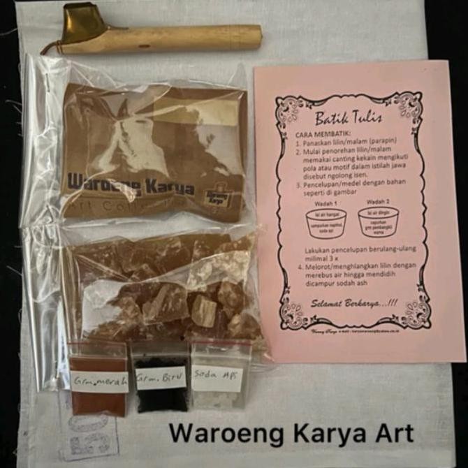 

Paket Batik Premium Kain | Membatik | Prakarya