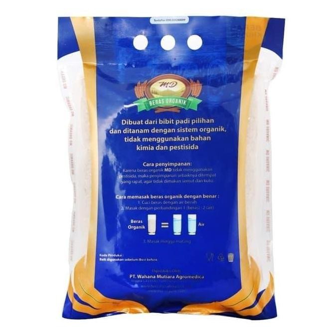 

Organic Brown Rice - Beras Coklat - Organik - Rendah Kalori - MD 2kg bs