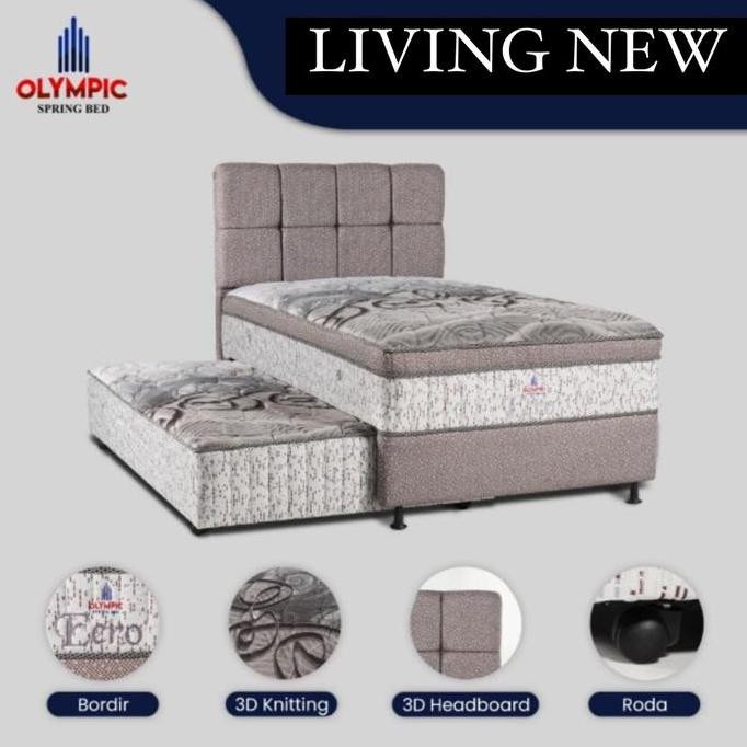Kasur Springbed 2 in 1 Olympic Eero Fullset Original Olympic