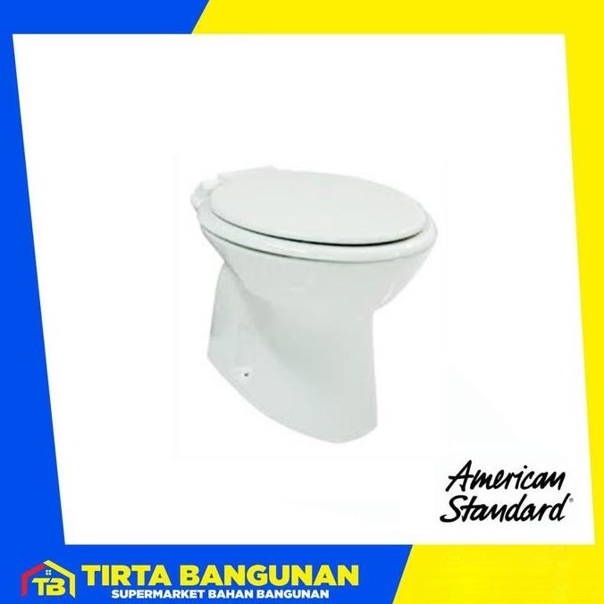 American Standard New Gaya Kloset Duduk + Seat Cover Putih