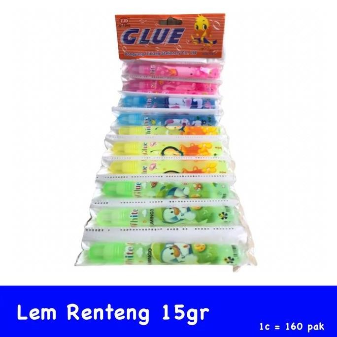 

{{{{}}] lem renceng ( satuan ya bukan satu renceng) ZJD lem kertas cair glue paper