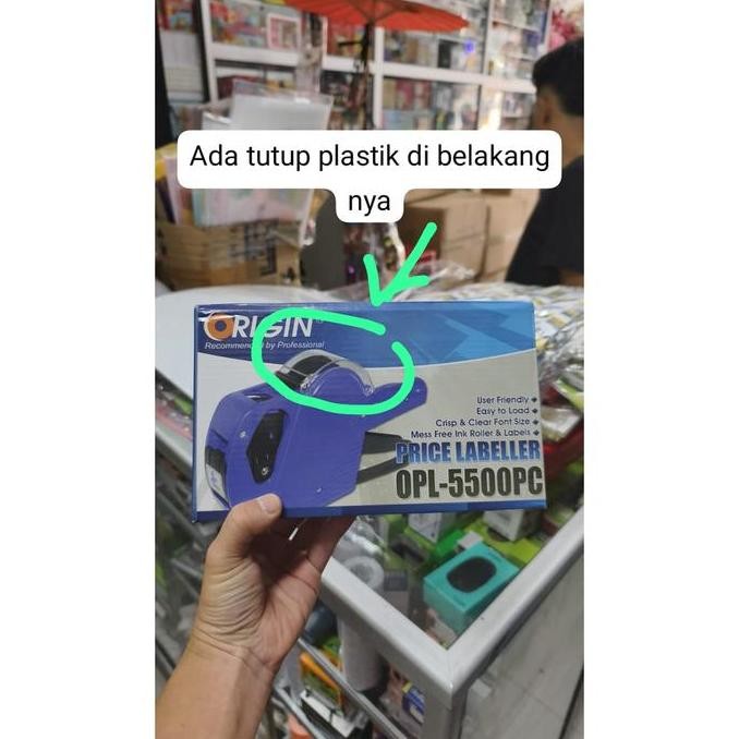 

&<&<&<&] price labeller mesin label origin tipe 5500 PC ( ada tutup belakangnya ) mencegah kotoran masuk
