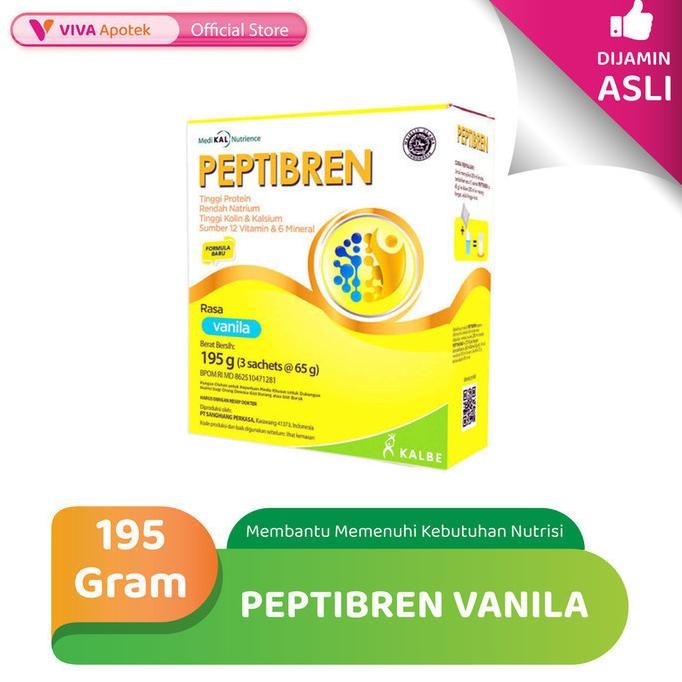 

NO_MORE Peptibren Vanila Susu Nutrisi untuk Kesehatan Saraf - 195Gr