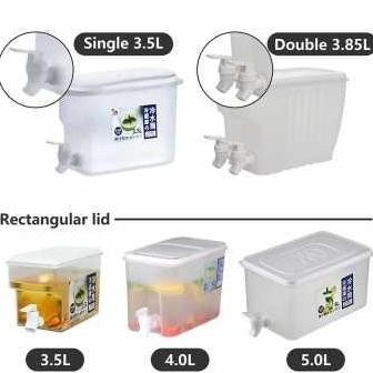 DISPENSER MINUMAN KULKAS TEKO AIR MINUM DINGIN JUS DISPENSER MINUMAN