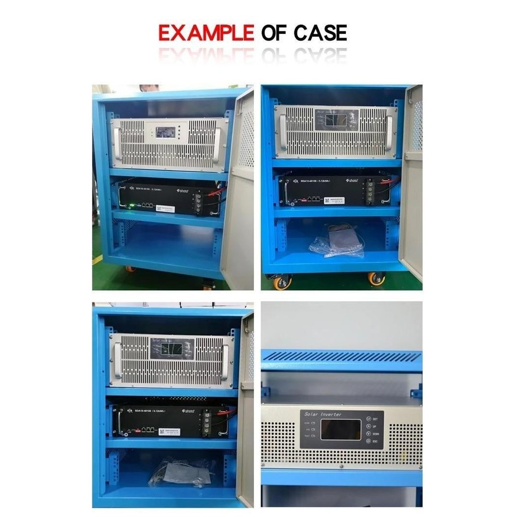 48V 1000W Jnge Rackmount Hybrid Offgrid Inverter Low Frequency Toroid Ats Charger Mppt 50A