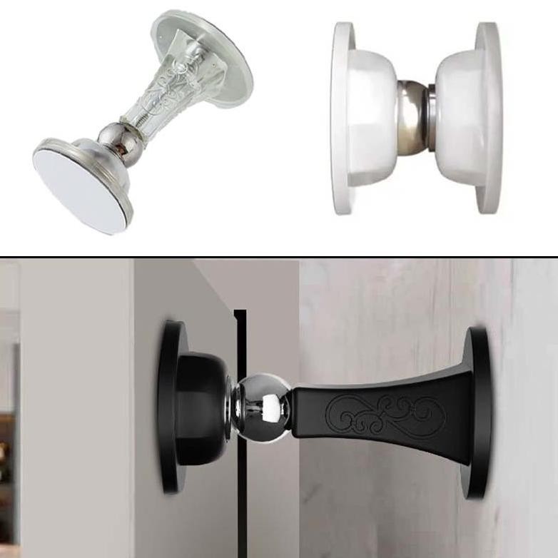 Stopper Pintu Rumah Magnet Penahan Pintu Rumah Door Stopper Magnet Pintu Pemasangan Di Dinding Nugi