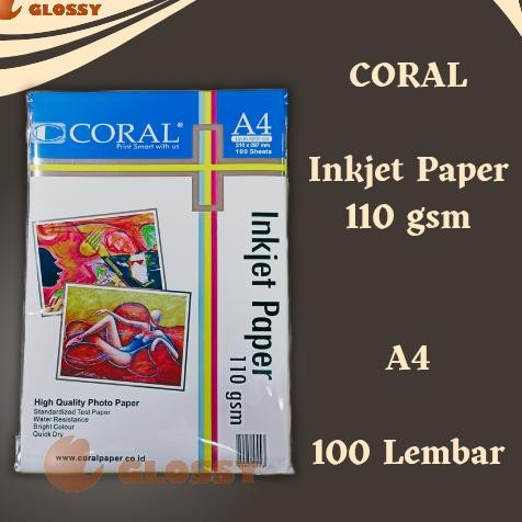 

Kertas Coral Inkjet Paper 110 gsm Nugi