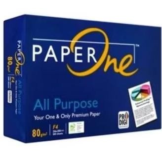 

kertas hvs folio ( f4) paperone 80gr/ kertas photocopy dan print Nugi