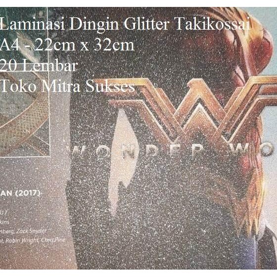 

Laminasi Dingin Glitter Takikossai A4