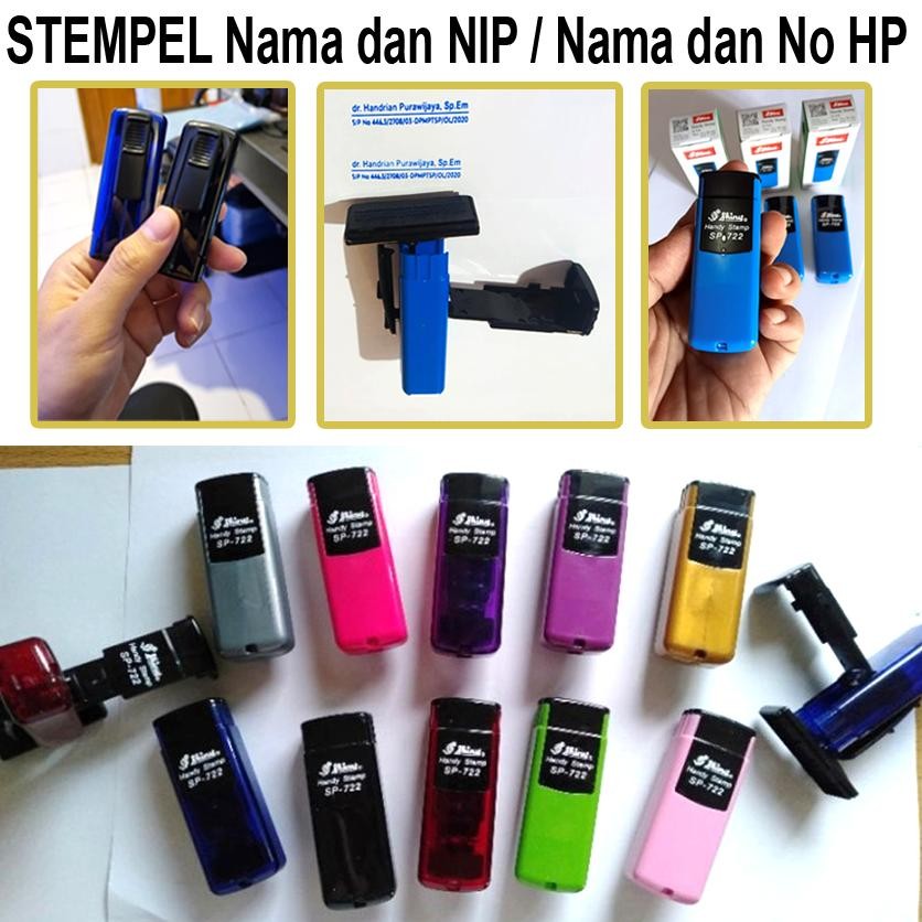 

Stempel Nama / Dokter / Nama PT / CV Shiny 722 (NEW SERIES) Nugi