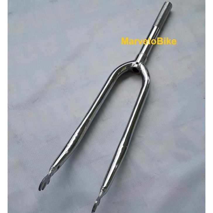 FORK FIXIE 700C TAIWAN CHROME ORIGINAL DAN TERPERCAYA