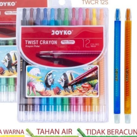

Crayon Putar Joyko 12 Warna Panjang Nugi