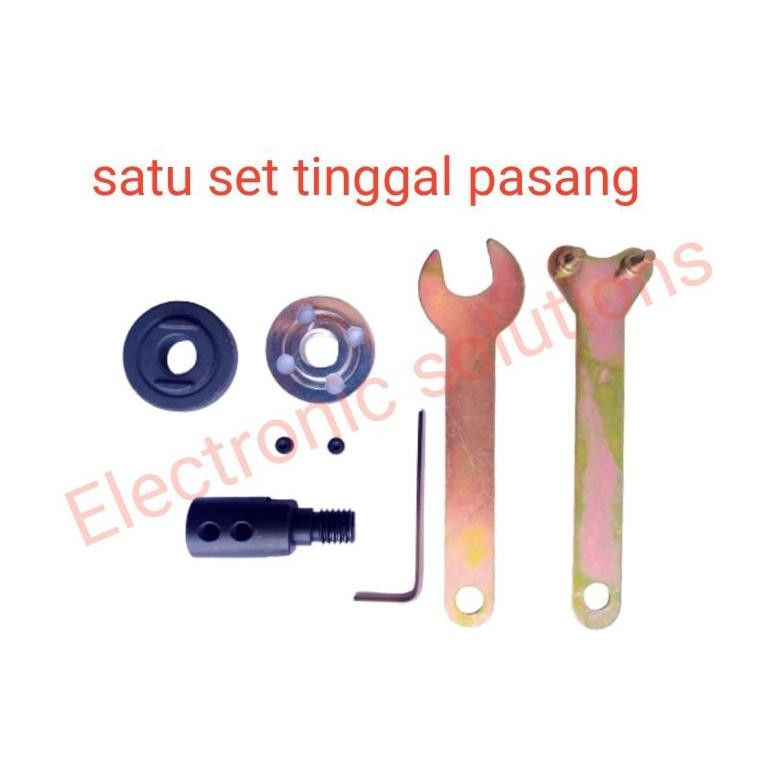 Mandrel gerinda as 6mm 8mm 10mm 12mm 14mm Lengkap Nugi