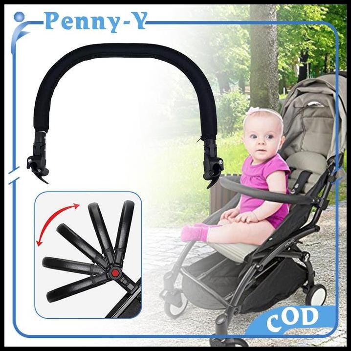 Handle Bar Stroller Adjustable Bumper Sandaran Tangan Stroller